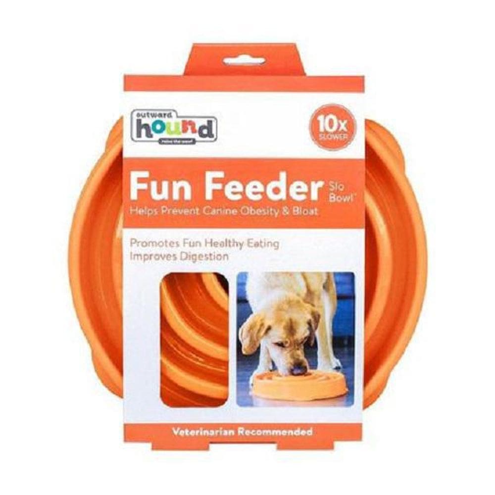 Tigela Fun Feeder Slo Bowl para Cães - 9.5x8x2.5cm