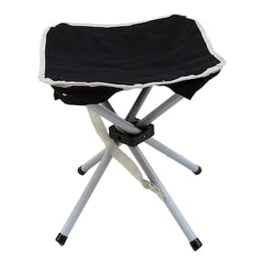 Banqueta Stool NTK para camping e pesca, preta