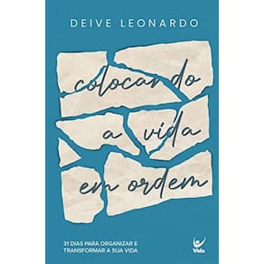 Livro Devocional Colocando A Vida Em Ordem