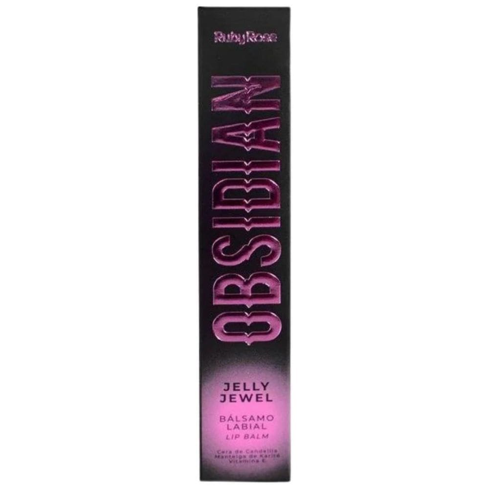Lip Balm Ruby Rose Obsidian Jelly Jewel Tiger Eye 10Ml