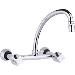 Misturador De Cozinha Parede Digital Line Tubo Cromado 1258-dl-cr Fabrimar