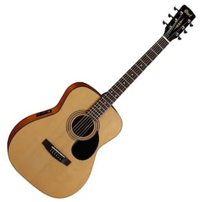 Violão eletroacústico cordas em aço Cort AF510E OP