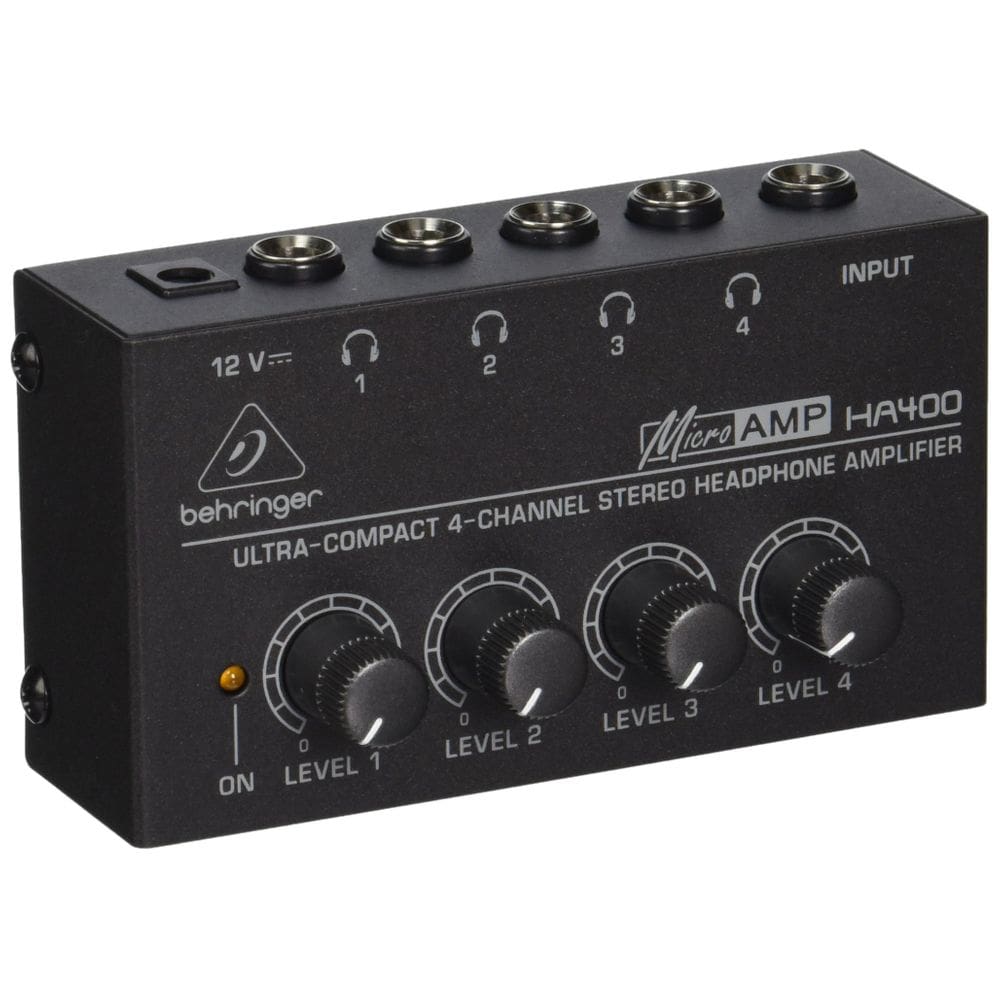 Amplificador Behringer p/ Fones de Ouvido 4 Canais