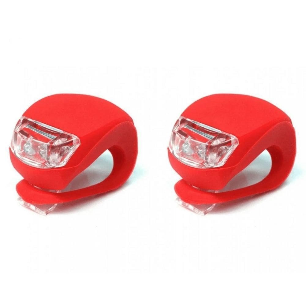 Mini Lanterna Led Traseira De Silicone Para Bike - Starfer
