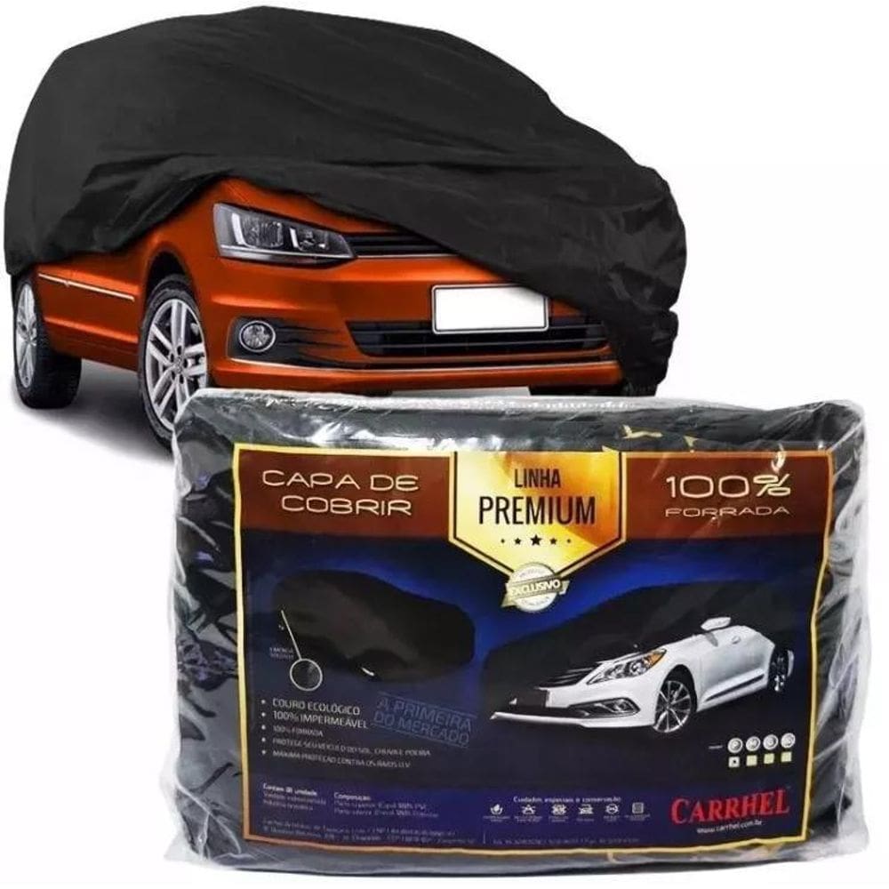 Capa Protetora Para Carro Em Couro Ecológico Carrhel M