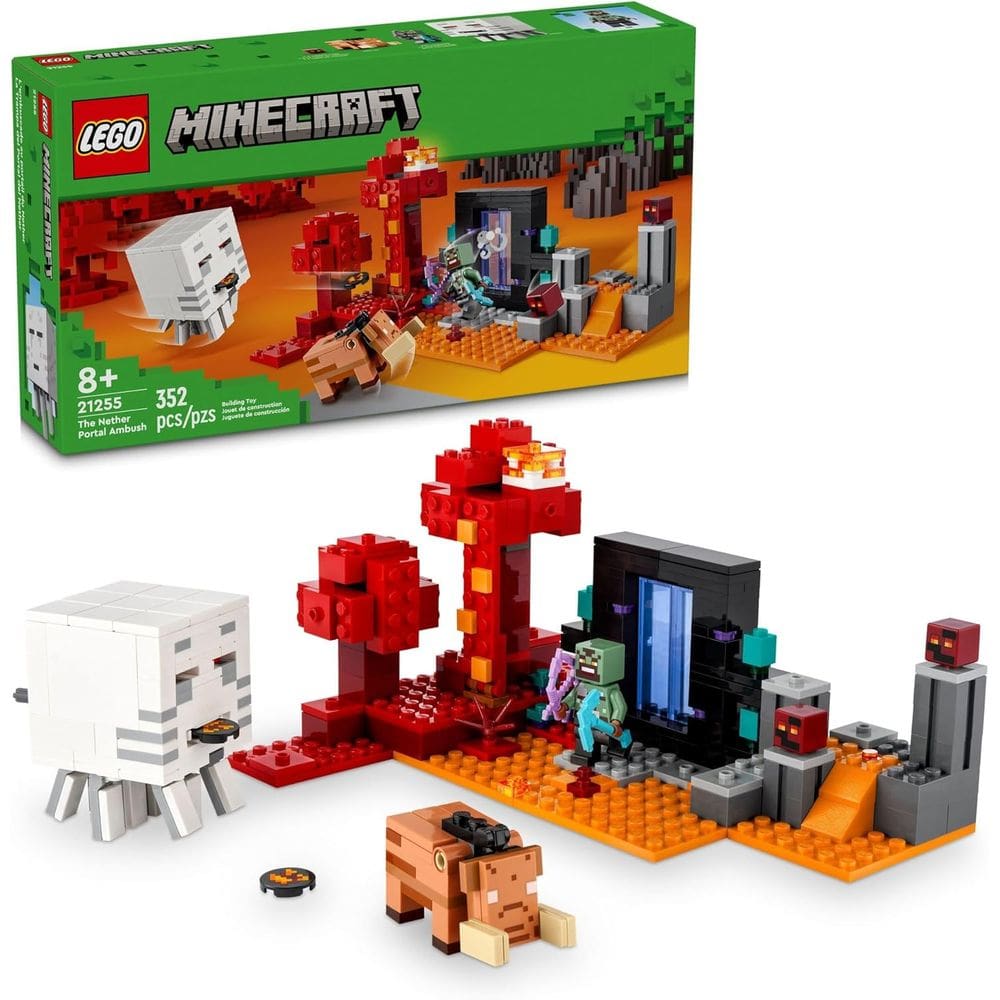 LEGO Minecraft - A Emboscada no Portal do Nether 21255