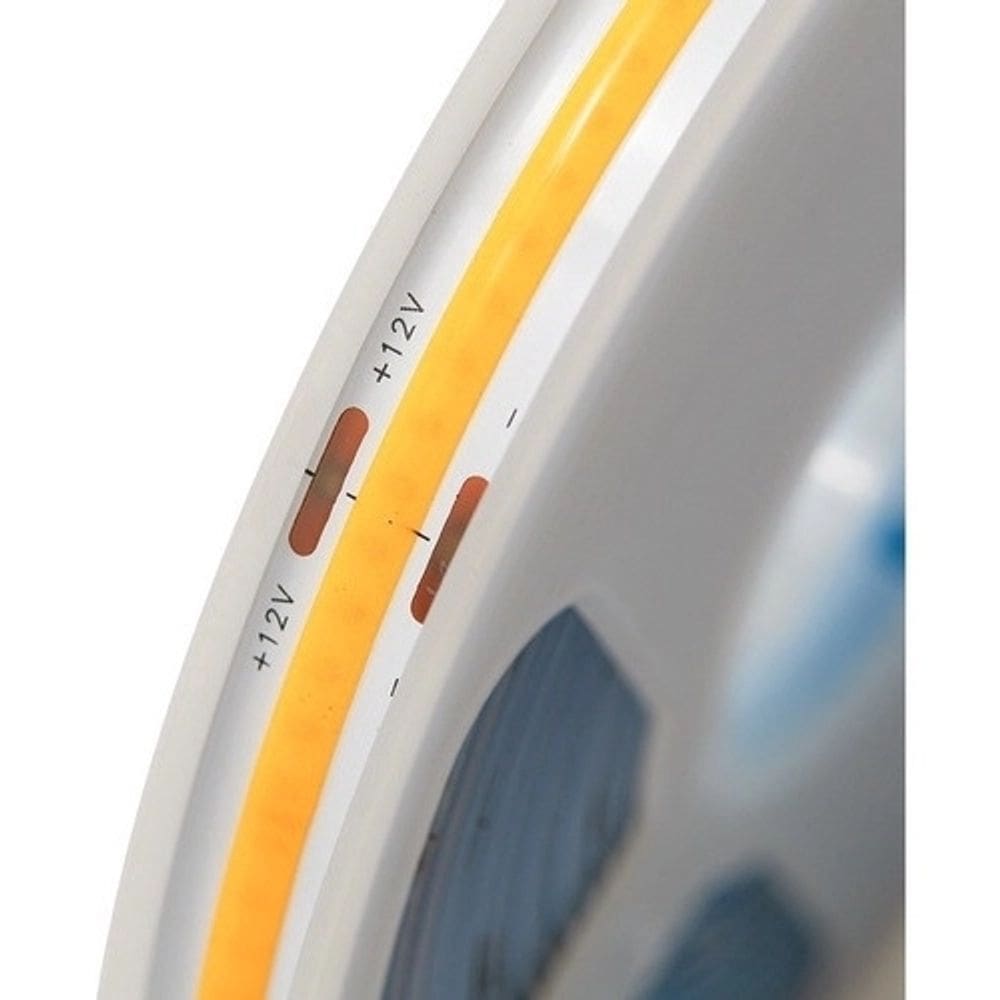 Fita Led Cob 18w 12v Ip20 50m 1800l Branco Neutro 4000k Gaya