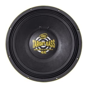 Alto Falante EROS E-15 Target BASS 4K Branco