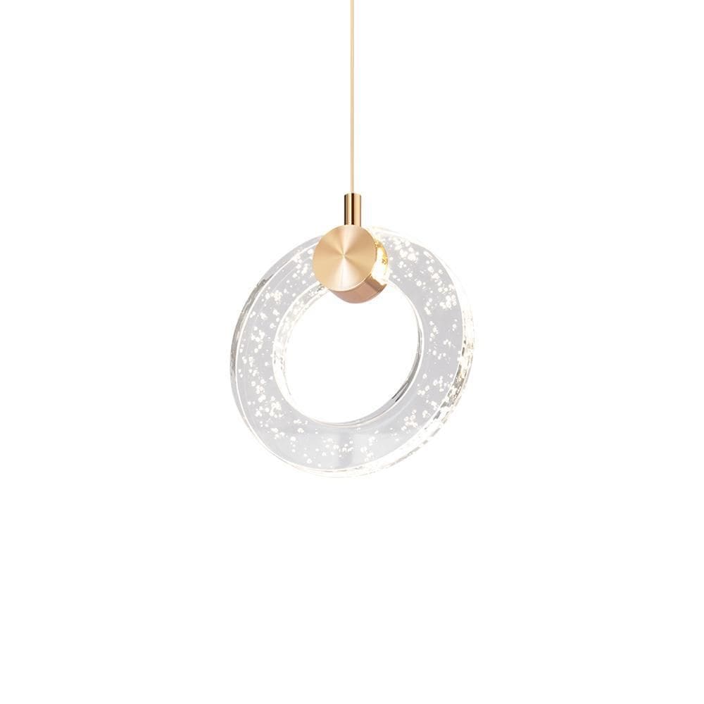 Lustre Pendente Nitrolux Ntl-007 Rose Gold Led Bivolt