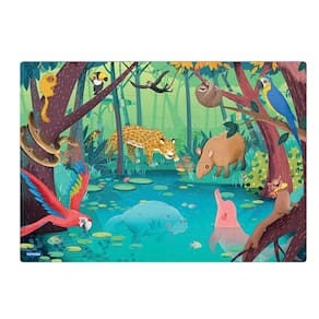 Quebra Cabeça Grandão - Animais Da Amazonia 48Pcs