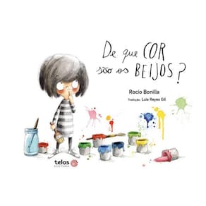 Livro De Que Cor Sao Os Beijos