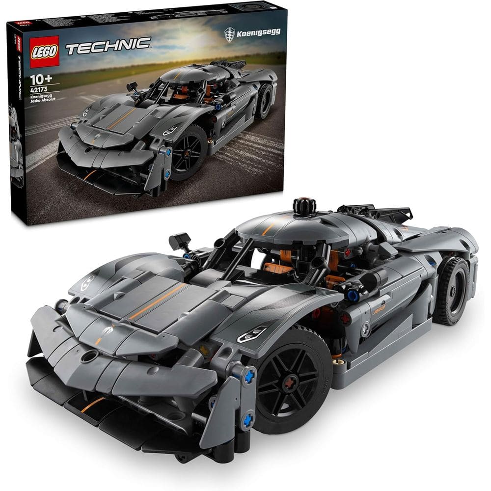 Lego Technic - Hipercarro Koenigsegg Jesko Absolut Cinza 42173