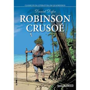 Livro Robinson Crusoe - Classicos Da Literatura
