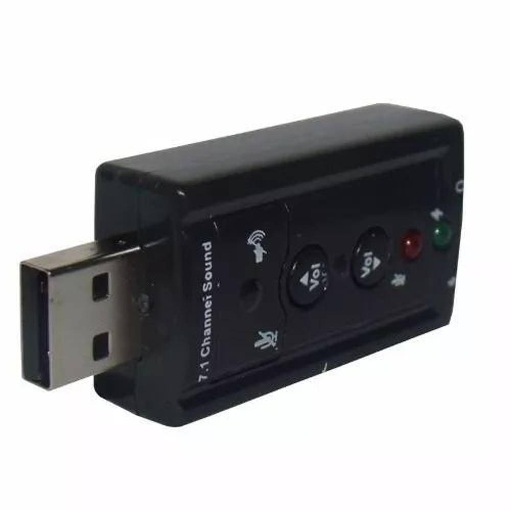 Usb Som 7.1 Virtual Comum Cmedia Knup