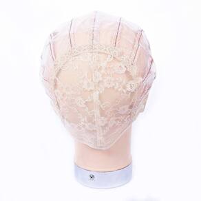 Touca Silicone Para Confecção De Peruca Lace Wig Cor Loiro