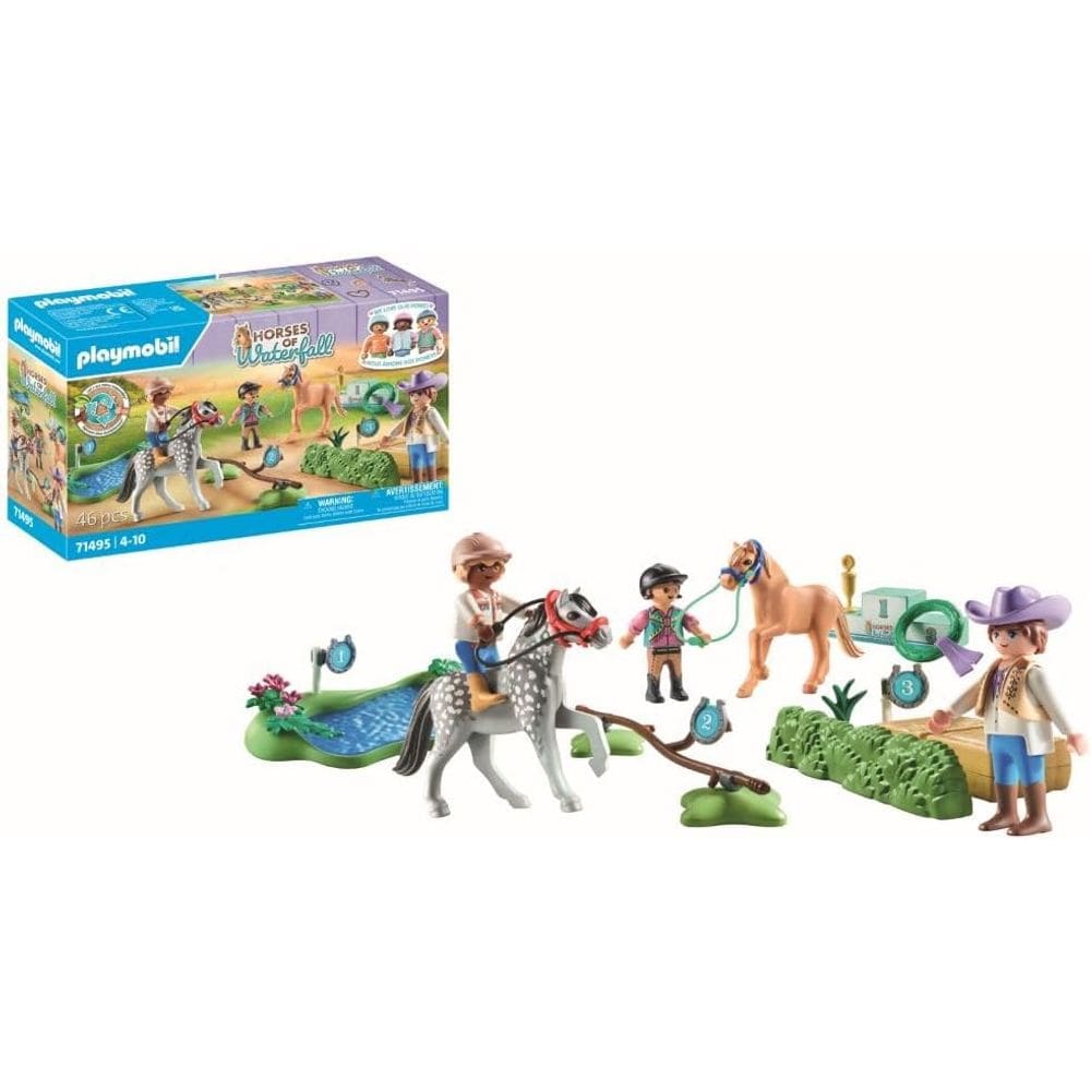 Playmobil - Torneio De Poneis 71495