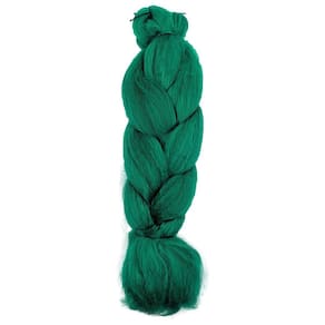 Cabelo Sintético Jumbão 399Gr Para Tranças Box Cor Verde