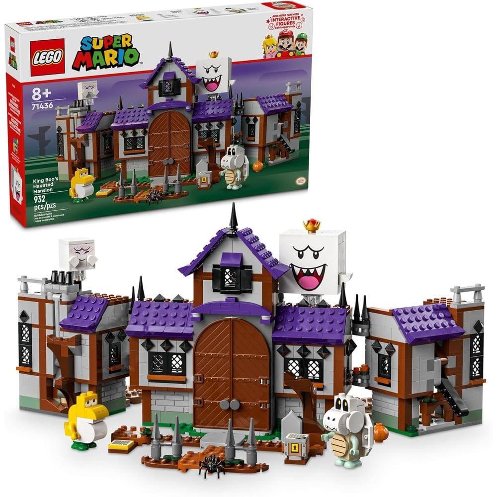 Lego Super Mario -Mansão Assombrada Do Rei Boo 71436