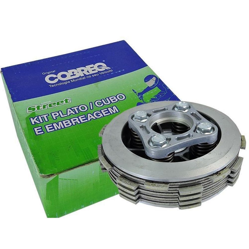 Kit Embreagem Completa Cobreq Cbx 200/Xr 200/Bros 125