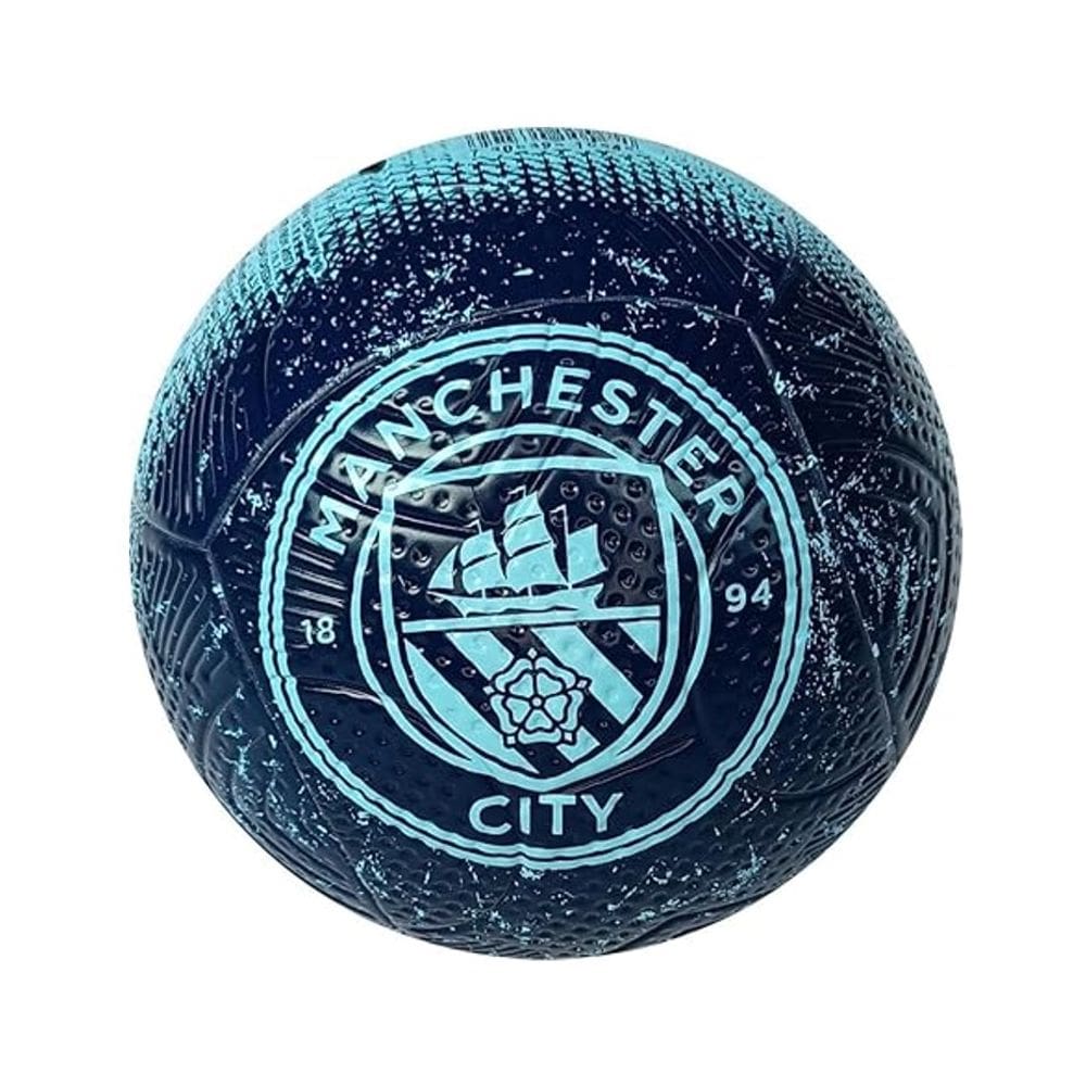 Bola de Futebol de Campo Nº 5 Manchester City Azul e Preta