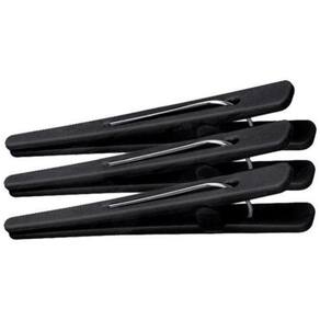 Kit Clip Bico De Pato Plástico Para Aux. Cabeleireiros 24Und