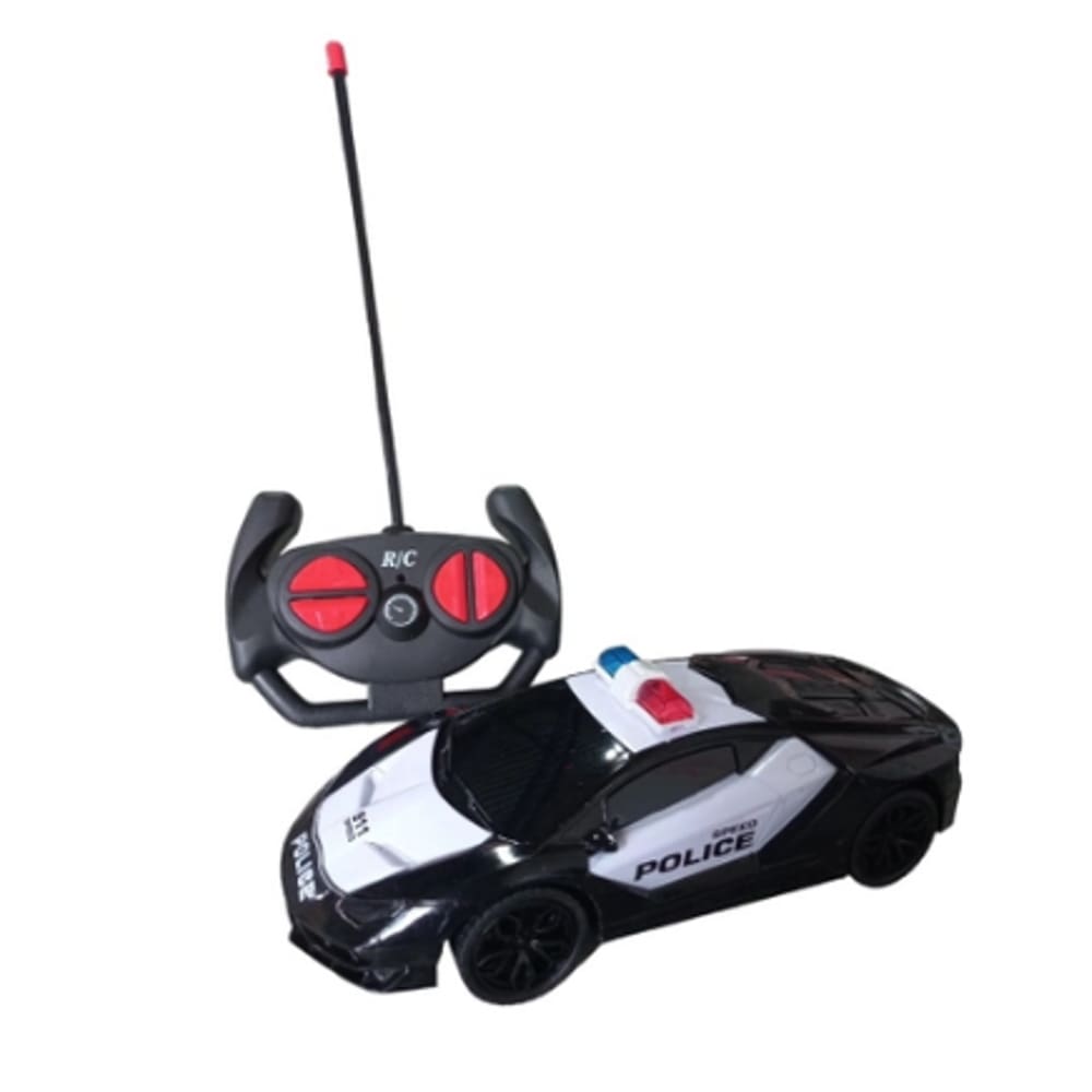 Carro de Controle Remoto Policia - Bbr Toys