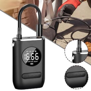 Bomba Ar Portátil Elétrico Mini Compressor Bike