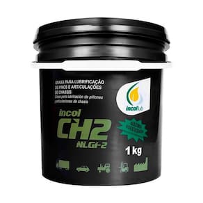 Graxa para Lubrificação de Pinos e Articulações 1kg - Incollub CH2 NLGI-2