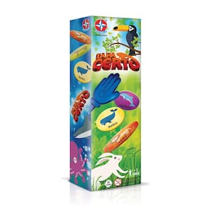 Tapa Certo de Animais com Mãozinhas Ventosas - 45 Cartas