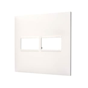 Placa 4X4 2 Módulos Branca 618511Bc Pial Plus+