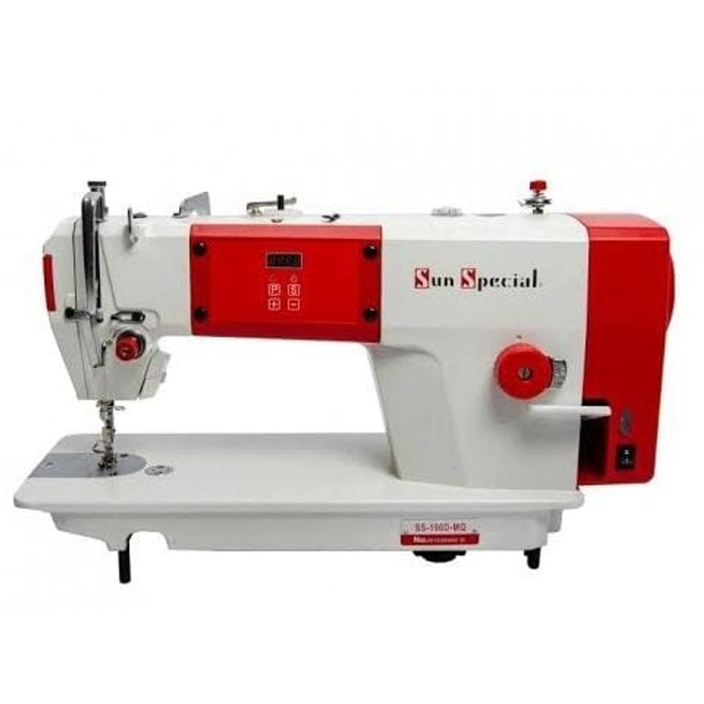 Máquina De Costura Reta Semi Eletrônica Direct Drive 220v