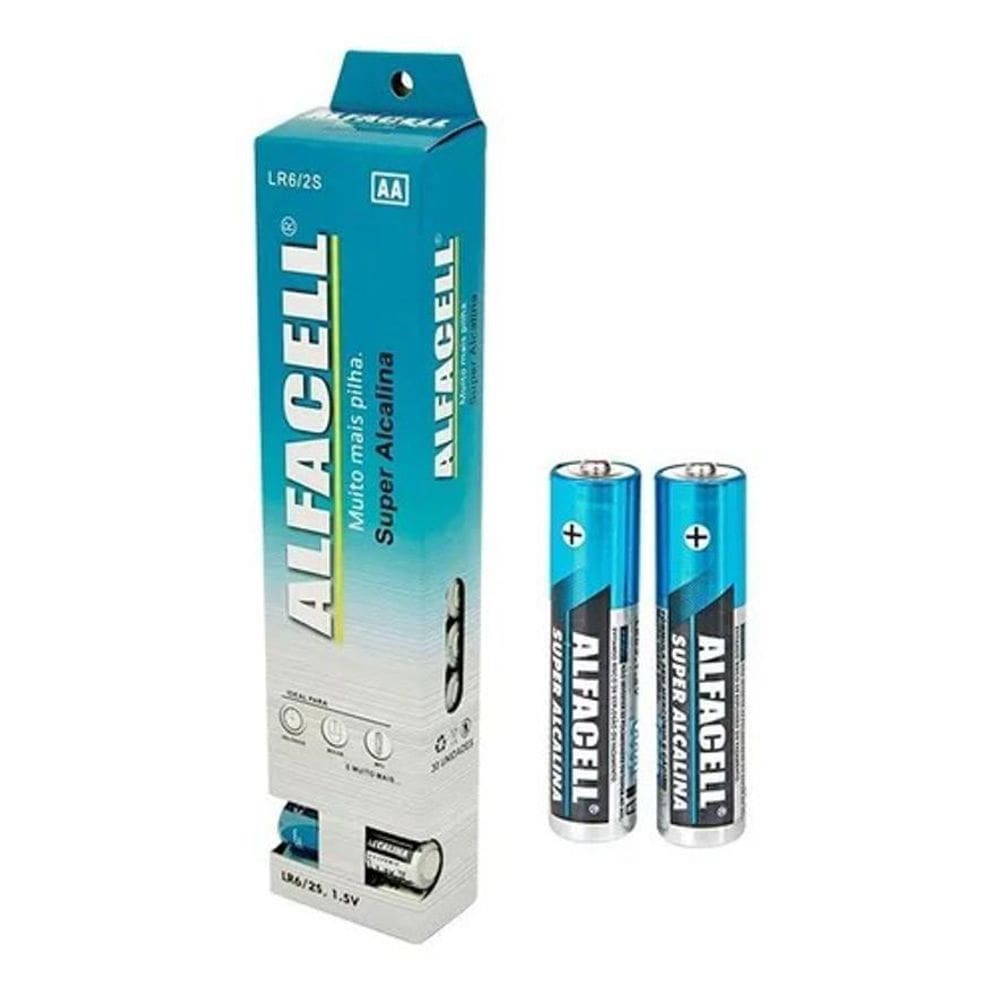 Pilha Comum Alcalina Aa Com 30Un