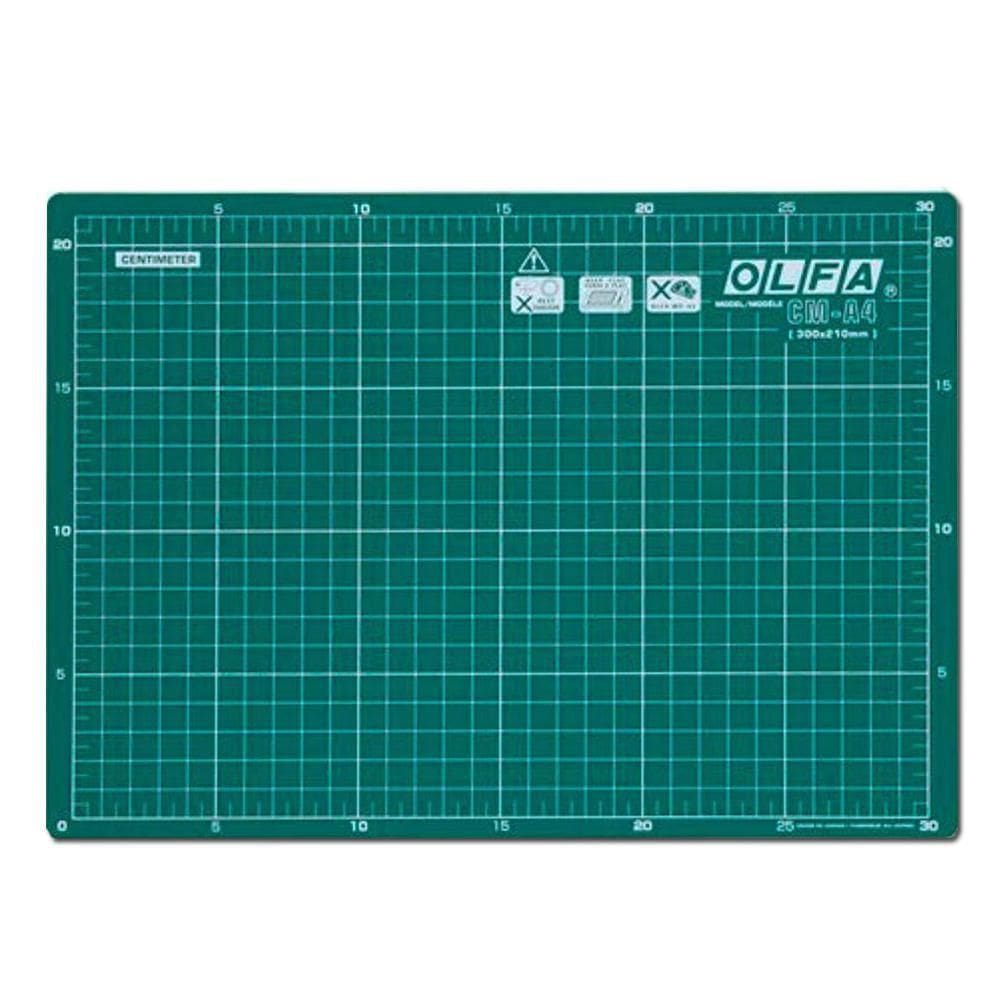 Base Para Corte Olfa A4 30X21Cm Pvc Multiuso Cm-A4