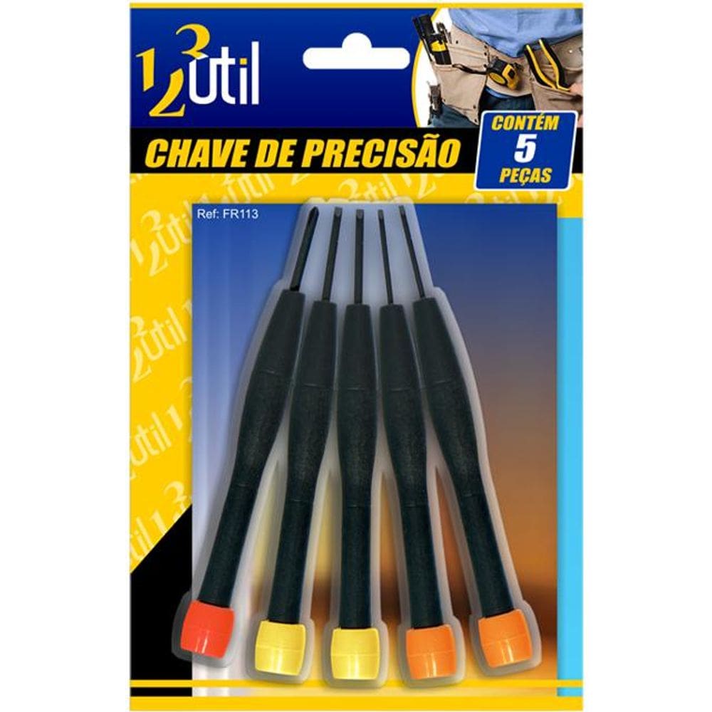 Chave De Precisão - Conjunto Com 5 Peças