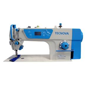 Máquina Reta Industrial, direc Drive 220v-JÁ VAI MONTADA