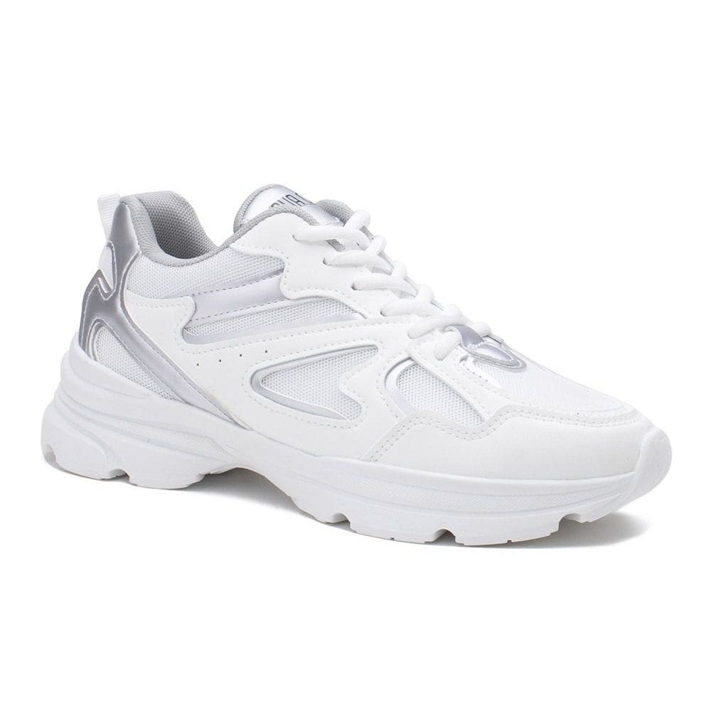 Tênis Sua Cia 8374.15840 Feminino - Branco/Prata