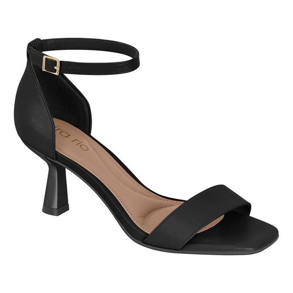 Sandália Feminina Beira Rio Salto Taça Casual  Napa 8478.117