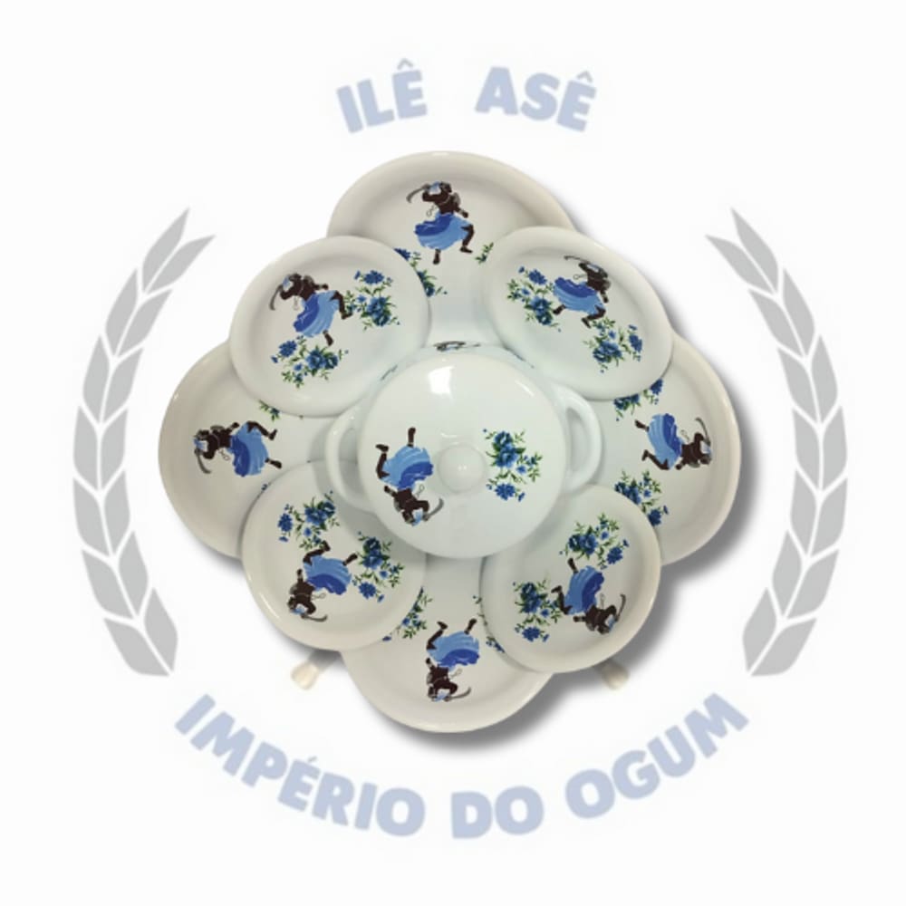 Conj Ibá Orixá Pequeno - Ogum