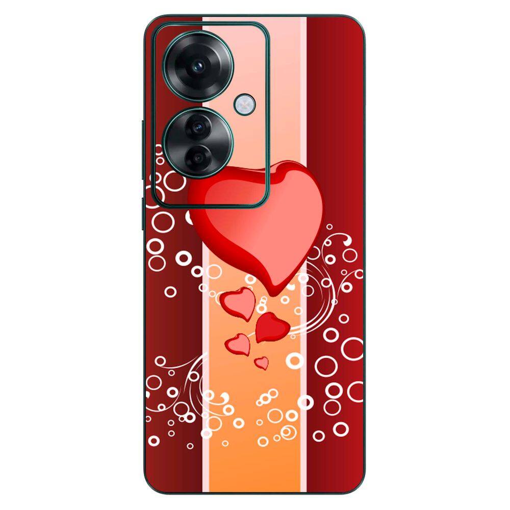 Capa Adesivo Skin372 Verso Para OPPO Reno11 F