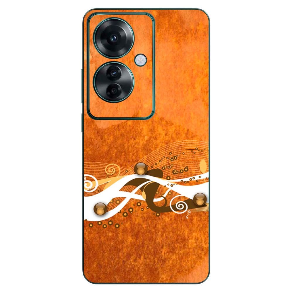 Capa Adesivo Skin371 Verso Para OPPO Reno11 F