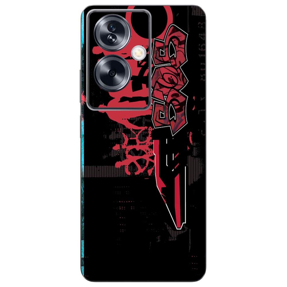 Capa Adesivo Skin055 Verso Para OPPO A79 5G