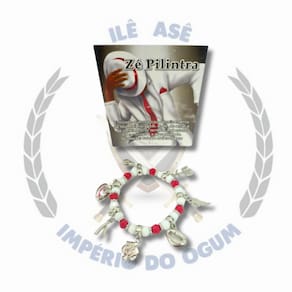 Pulseira Religiosa C/ Oração - Zé Pilintra