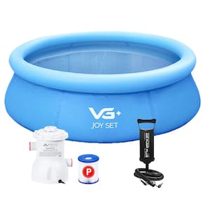Piscina Inflável Joy Set 2490l Circular 240cm com Filtro Bomba Vg Plus 110v