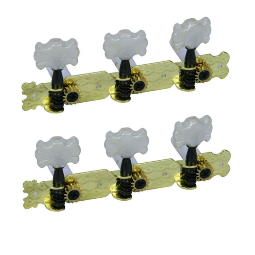 Tarraxa para violão 3 ou mais 3 pino grosso luxo dourada