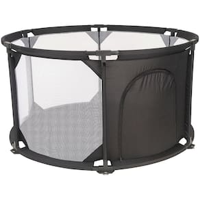 Cercadinho para Bebe Chiqueirinho Kiddo Ici 134 x 134 Preto