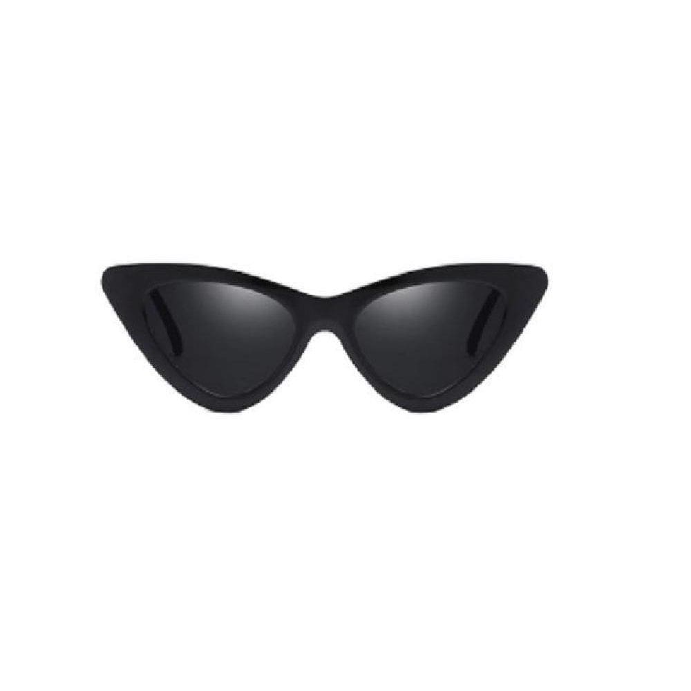 Óculos De Sol Feminino Gatinho Cat Eye Preto