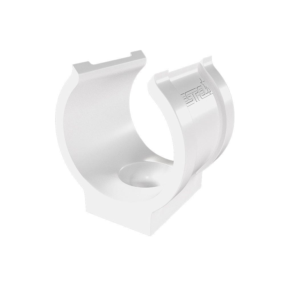 Abraçadeira De Impacto P/ Cano Tubo 75mm 3" Branca Estrela