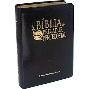 Bíblia do Pregador Pentecostal - ARC - Preta - C Indice SBB