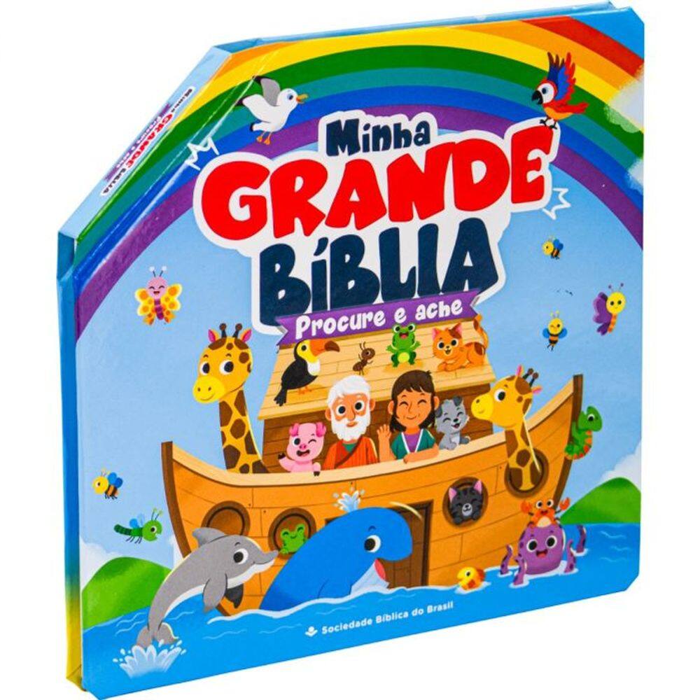 Minha Grande Bíblia – procure e ache - TNL - Capa Dura - SBB