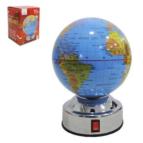 Globo Terrestre Giratorio Politico A Pilha 10,6Cm
